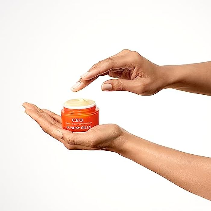 Sunday Riley C.E.O. Vitamin C Rich Hydration Cream Face Moisturizer - Image 5