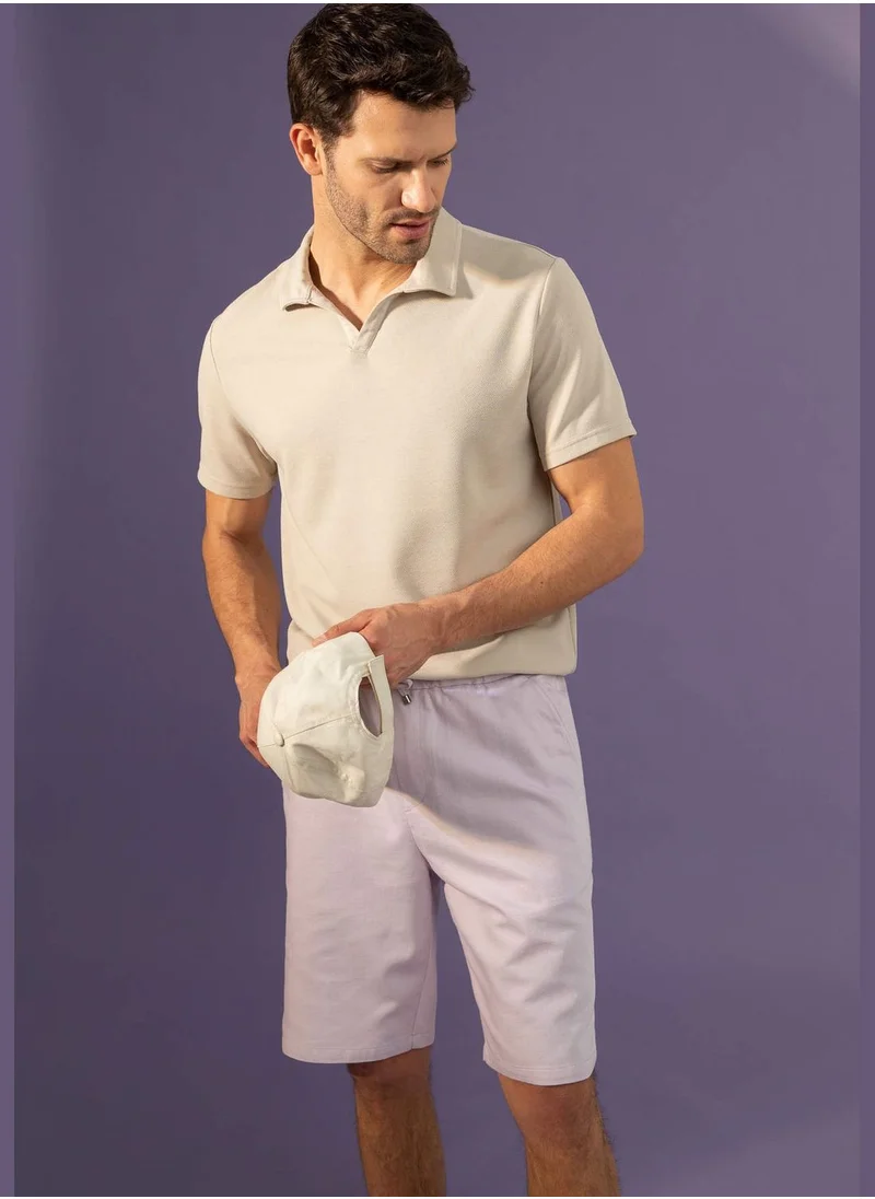 DeFacto Regular Fit Side Pockets Midi Short