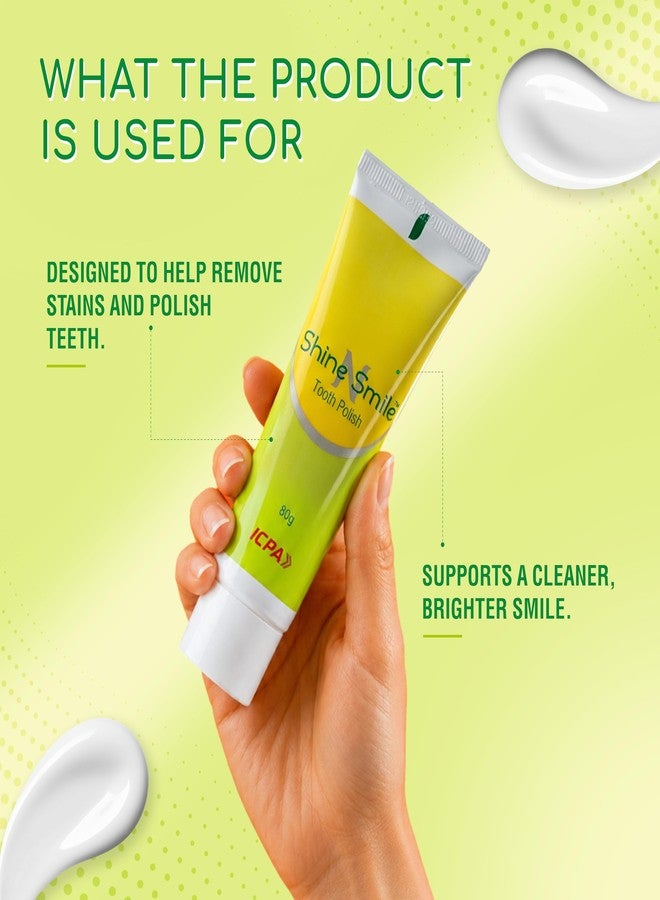 ICPA Shine N Smile Tooth Polish (Pack Of 2) and Ultrasoft Toothbrush (Pack Of 3) - Image 4