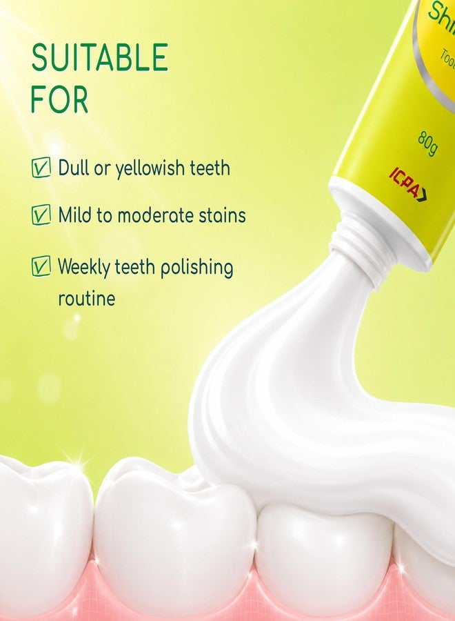 ICPA Shine N Smile Tooth Polish (Pack Of 2) and Ultrasoft Toothbrush (Pack Of 3) - Image 3