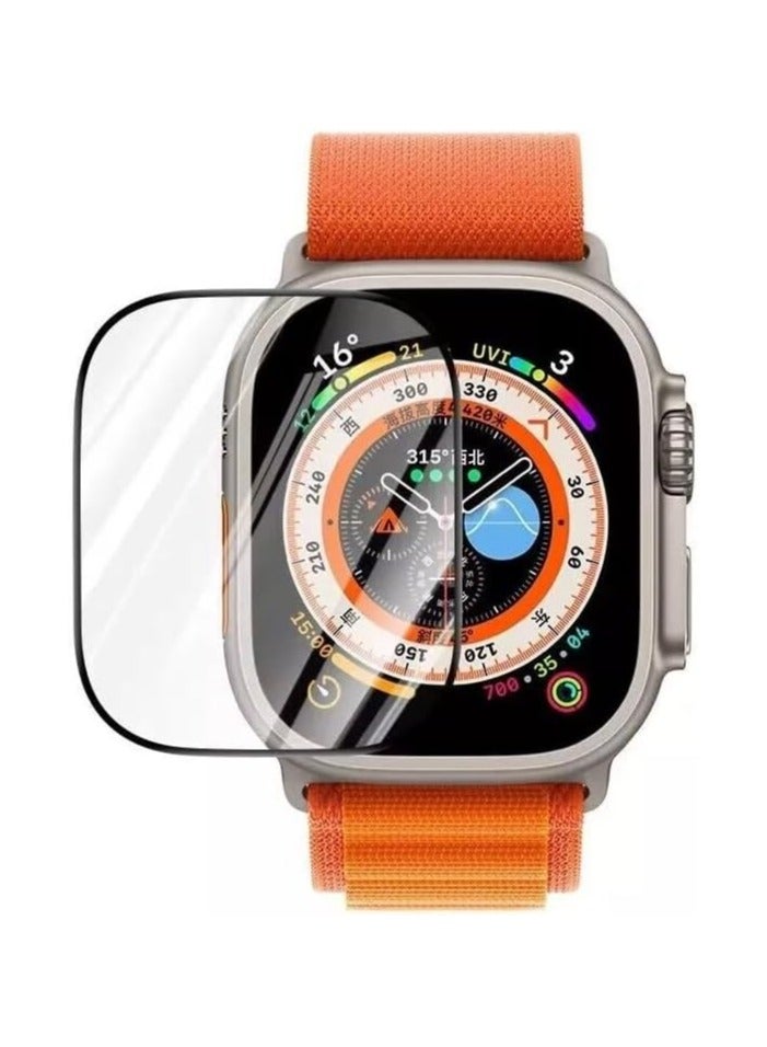 Apple Watch Ultra 2 2023 Ultra 2022 49mm Screen Protector Anti-fingerprint Anti-Fog Ceramic Screen Film Not a Tempered Glass 49mm Ceramic Matte - Image 1