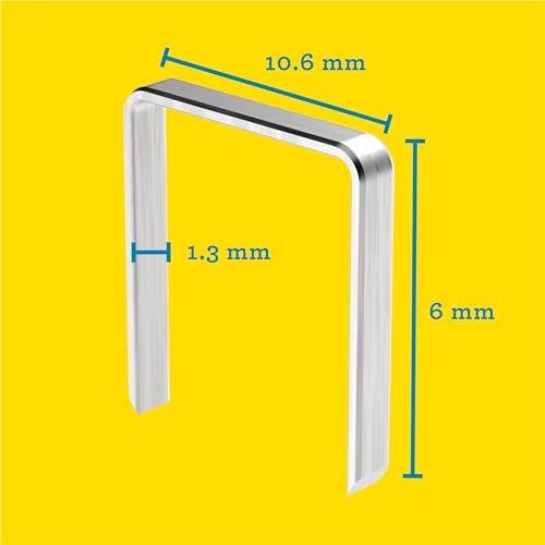 Rapid High Performance Staples, No.140, Leg Length 6 mm, 40109513-970 Pieces - Image 2