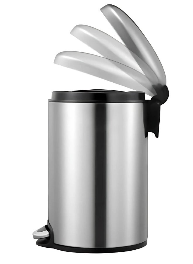 EKO EKO Soft Close S/S Step bin brushed fingerprint proof finish 12 Liter  - Image 3