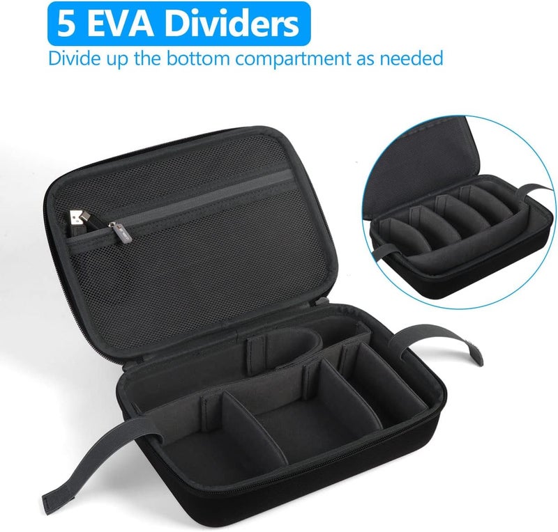 JSVER Hard Case for GoPro Cameras Carrying Case For Gopro Hero 13121110987AKASO EK7000AKASO Brave 4 4K Brave 7 LEBrave 8AKASO V50X insta360 and Other Action Cameras - Image 3