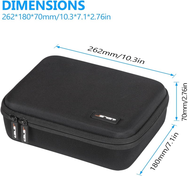 JSVER Hard Case for GoPro Cameras Carrying Case For Gopro Hero 13121110987AKASO EK7000AKASO Brave 4 4K Brave 7 LEBrave 8AKASO V50X insta360 and Other Action Cameras - Image 4