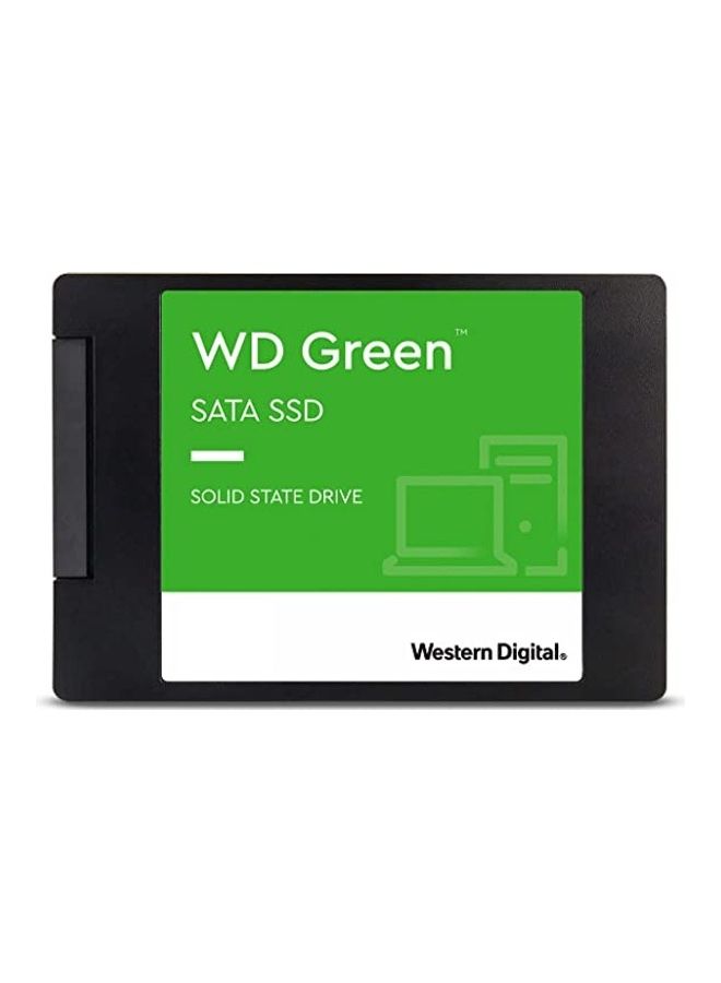 دبليو دي محرك أقراص الحالة الصلبة SSD الداخلي - SATA III 6 Gb/s، 2.5/7mm، حتى 545 ميجابايت/ثانية - WDS100T3G0A - Image 1