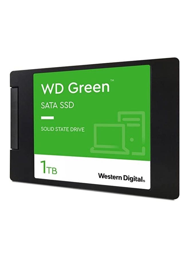 دبليو دي محرك أقراص الحالة الصلبة SSD الداخلي - SATA III 6 Gb/s، 2.5/7mm، حتى 545 ميجابايت/ثانية - WDS100T3G0A - Image 2