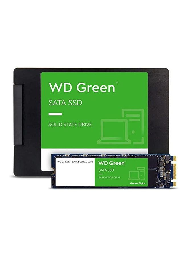 دبليو دي محرك أقراص الحالة الصلبة SSD الداخلي - SATA III 6 Gb/s، 2.5/7mm، حتى 545 ميجابايت/ثانية - WDS100T3G0A - Image 3