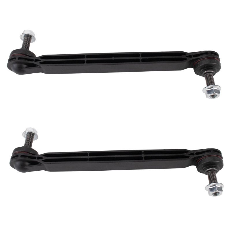 TRQ Sway Bar Stabilizer Link Set Compatible with 2016-2019 Fiat 500X 2017-2022 Jeep Compass 2015-2021 Renegade - Image 1