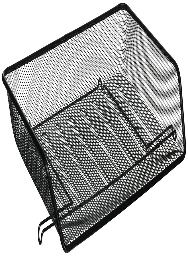 Lorell Letter Tray, Side Load, 14-1/4 x 10-3/4 x 3 Inches, Steel Mesh/Black - Image 1