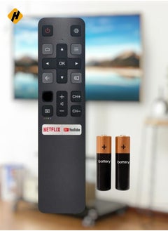 HuHa Basic Replacement IR Remote Control for TCL Android TV, TCL Google TV without Voice Commands with battery  - Image 2
