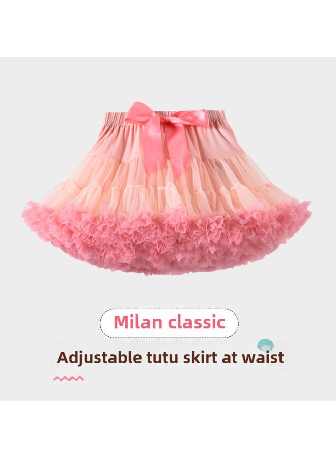 New Children's Tutu Skirt Summer European And American Puffy Skirt Baby Birthday Gift Children's Clothing Women's Skirt 