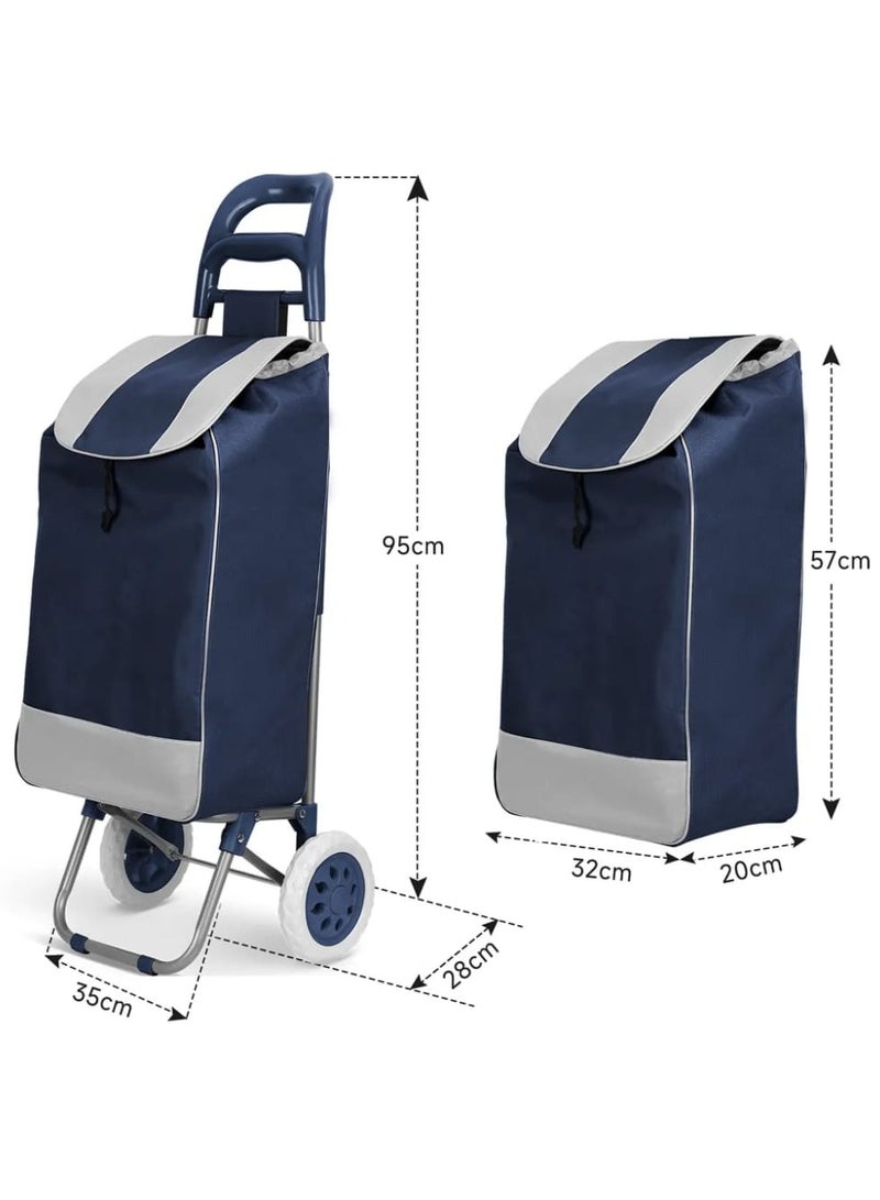 Blue shopping cart 20 inch  - Image 2