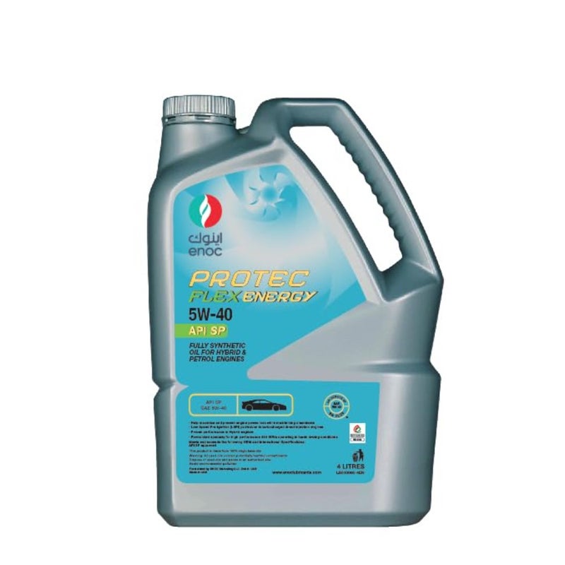 Protec Flex Energy 5W-40 SP SAE Fully Synthetic Engine Oil 1 Gallon - Image 4
