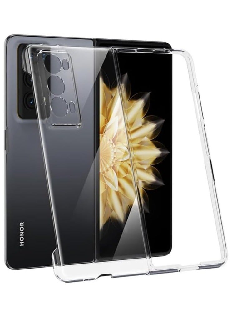 general Case Compatible with Honor Magic V2 5G, Ultra Thin Transparent PC Case Anti-Shock Anti-scratch Hard Case for Honor Magic V2 - Image 1