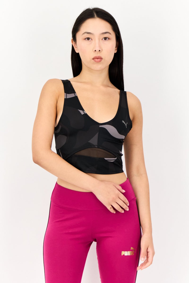 PUMA Women Non Padded Sports Bra, Multicolor - Image 1