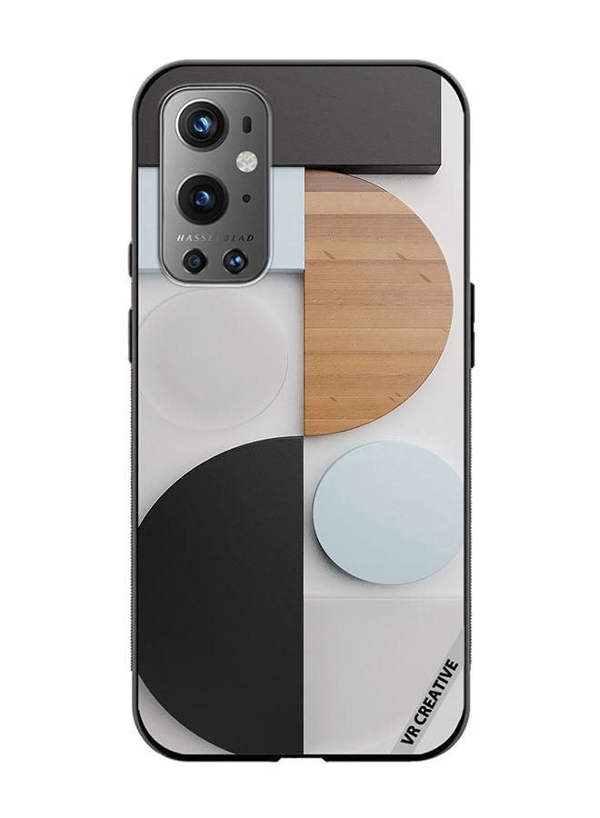 VR CREATIVE Protective Case Cover For OnePlus 9 Pro Abstract Design Multicolour - Image 1