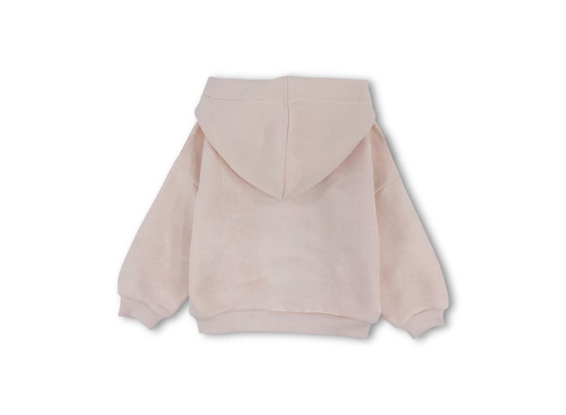 Pompelo Girls Cotton Hoodie – Salmon - Image 3