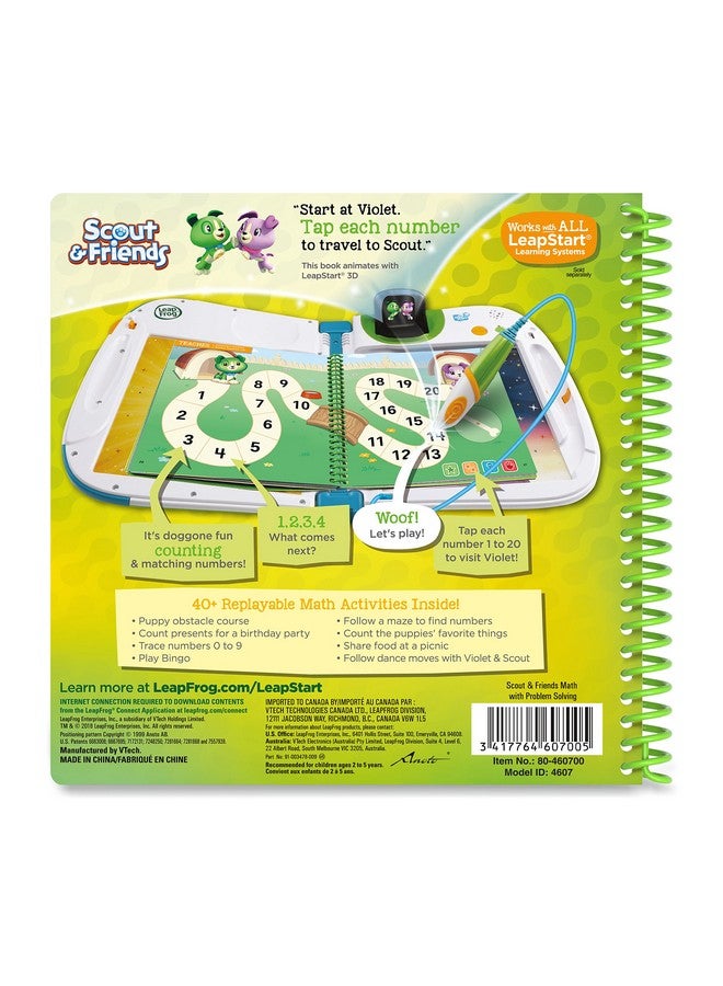 Leap Frog LeapFrog LeapStart 3D Scout & Friends Math Book - Image 3