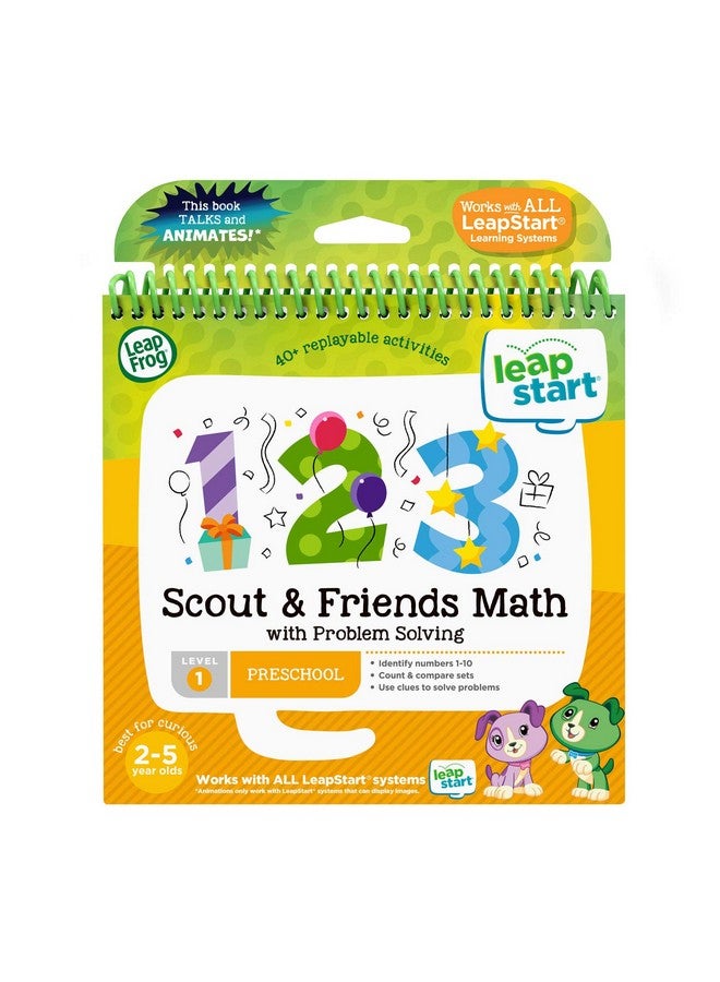 Leap Frog LeapFrog LeapStart 3D Scout & Friends Math Book - Image 1