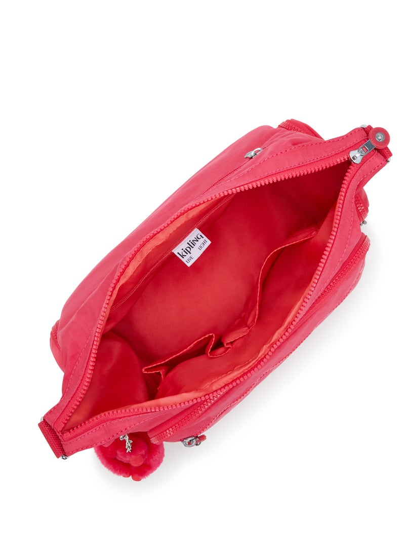 كيبلينغ حقيبة عابرة للجسم متوسطة غابي - وردي ريزورت - Image 4