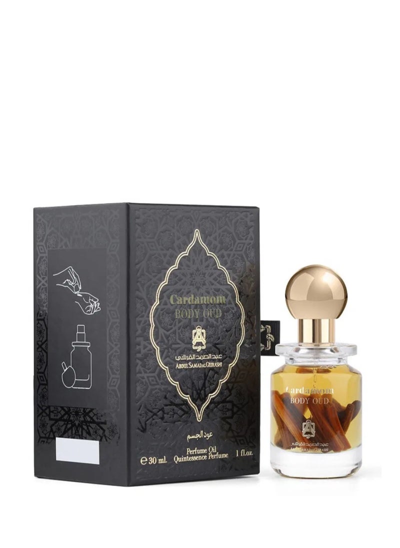 Abdul Samad Al Qurashi Body Oud Cardamom Concentrated Perfume Oil 30 ml 