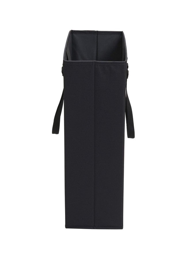 هاوس هولد إسينشالز حقيبة إعادة تدوير سوداء من مستلزمات المنزل الأساسية | سلة تسوق قابلة لإعادة الاستخدام - Image 4