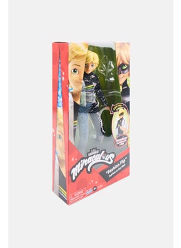 ZAG Heroez Miraculous Fashion Flip Adrien To Cat Noir With Sequins Outfit  Fashion Doll  - Image 5