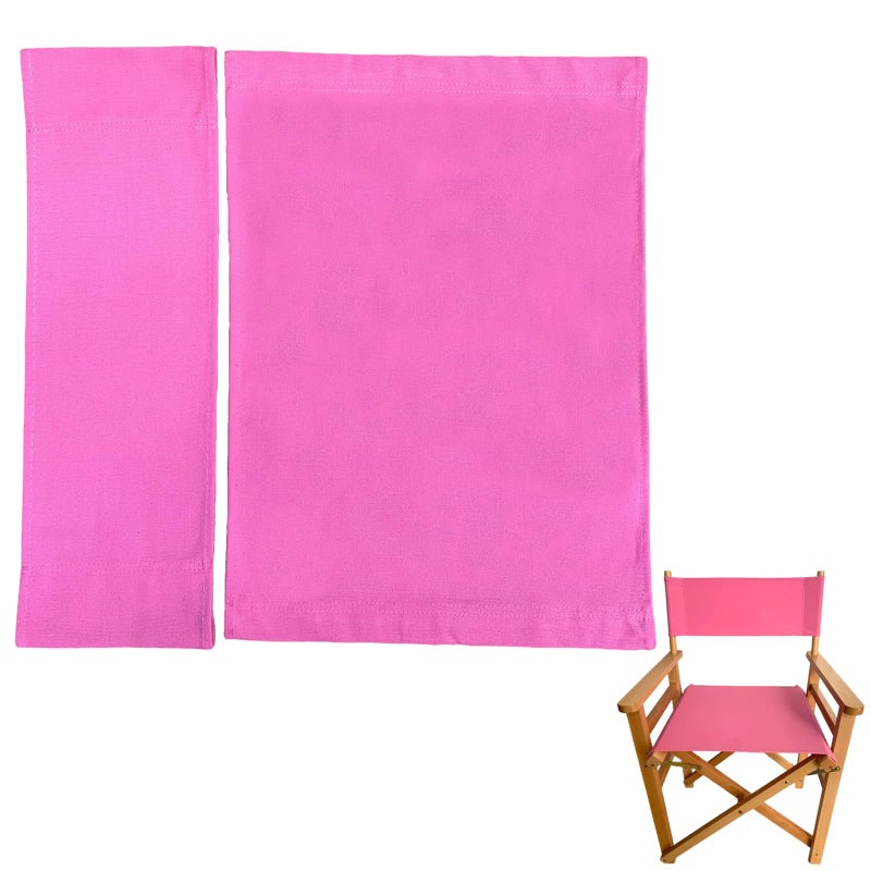 TBACW طقم أغطية قماش بديلة لكرسي المدير 2086L × 1614W لكرسي المدير مقعد كرسي الفيلم وقماش أكسفورد للظهر للكرسي المنزلي باللون الوردي