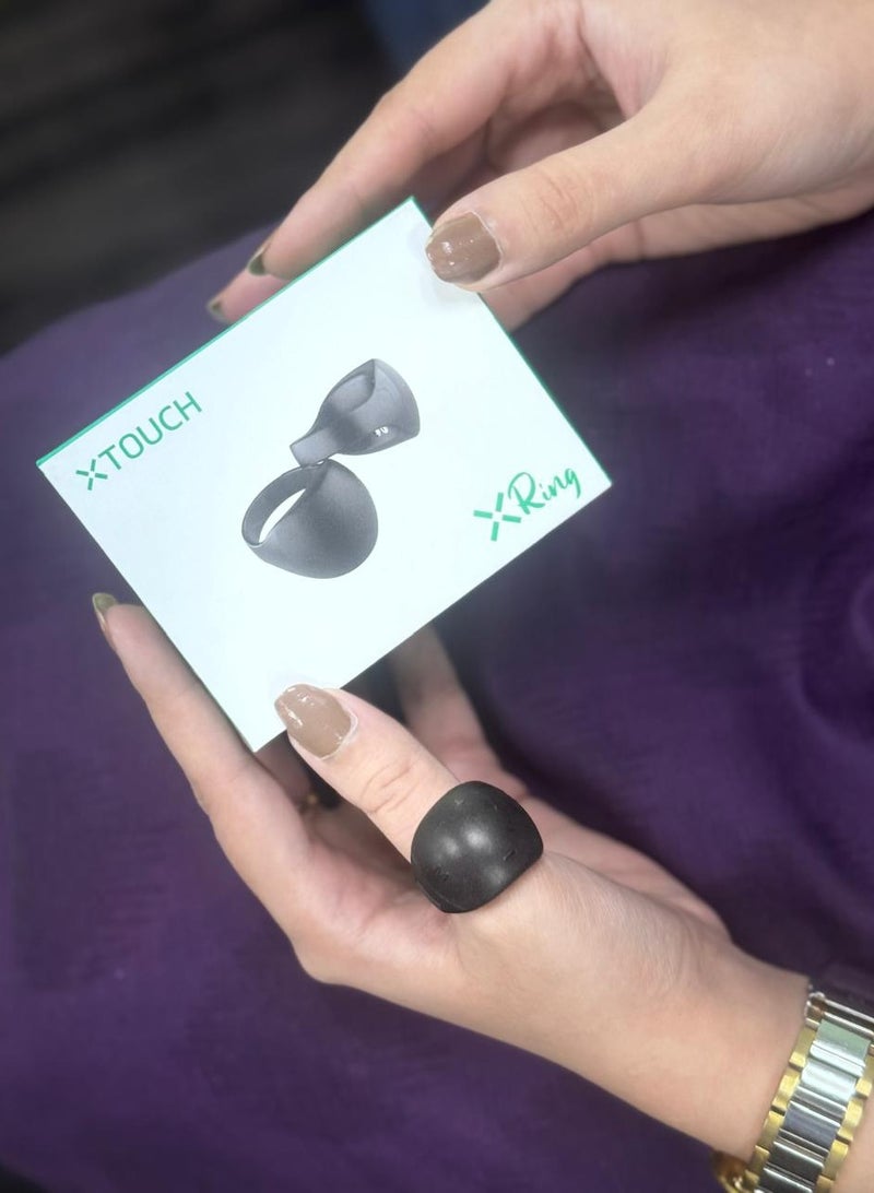 XTOUCH Smart Ring with Bluetooth Connectivity – Sleek & Stylish Wearable Tech - Image 3