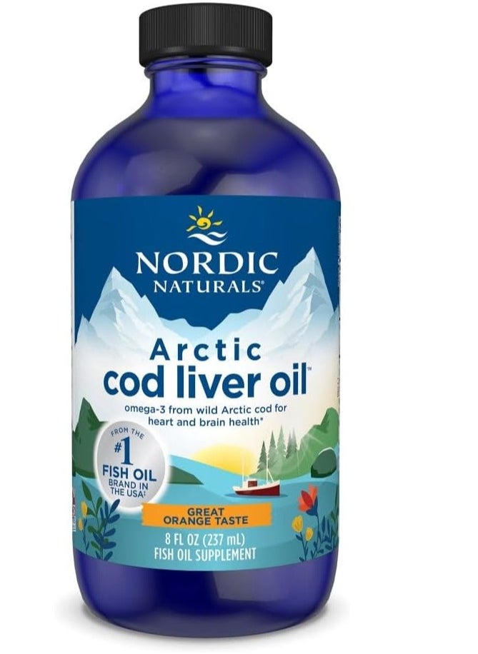 Arctic Cod Liver Oil Orange Heart & Brain Health, Healthy Immunity, Overall Wellness 8 oz 48 Servings - pzsku/Z64820BA446CC0470807DZ/45/1741095903/f062e271-c964-4308-a0da-c50a0cfe14b5