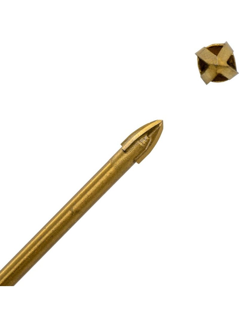 TiTi 6172 Arrow Type 4 Diamond Glass Tile Drilling Bit 6 mm  - Image 2