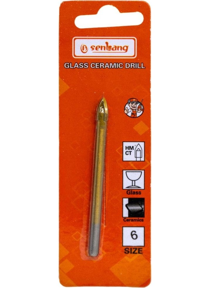TiTi 6172 Arrow Type 4 Diamond Glass Tile Drilling Bit 6 mm  - Image 5