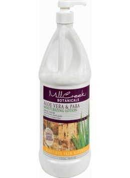 Mill Creek Botanicals Moisturizing Lotion Aloe Vera  Paba 64 Oz