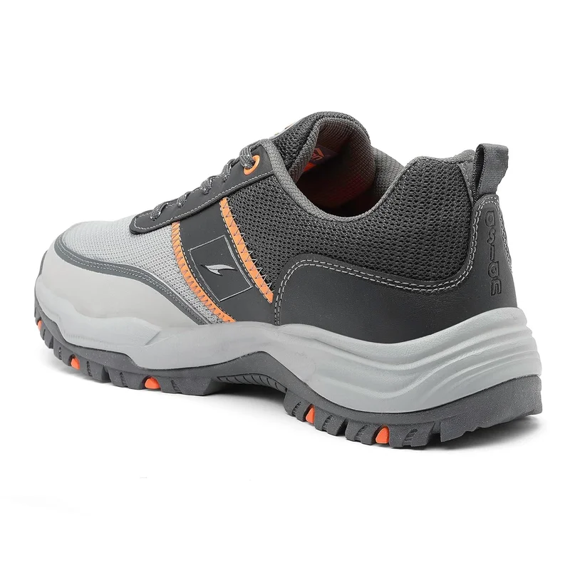 Asian Grey Orange Sports Shoes for Men and Boys