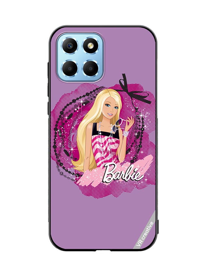 VR CREATIVE Protective Case Cover For Honor X8 5G Logo Barbie Design Multicolour - Image 1
