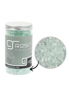 Graffiti Resin Terrazzo Grade White Glass Aggregate  1 KG  - Image 1