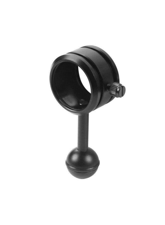 Feichao Diving Photography Flashlight Ball Head Fixture Camera Accessories 1 Inch YS Arm Ball Head Seat 2.5cm Ball Head-Color:Flashlight Clip