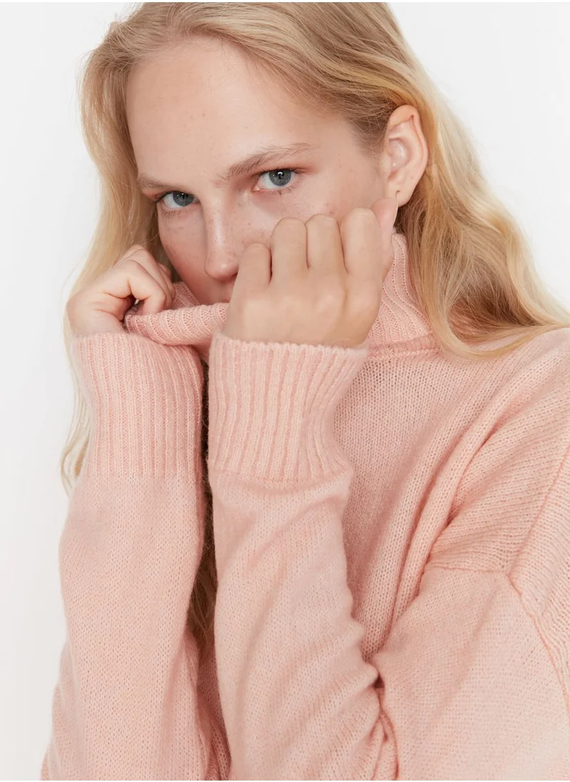 trendyol Oversized High Neck Sweater
