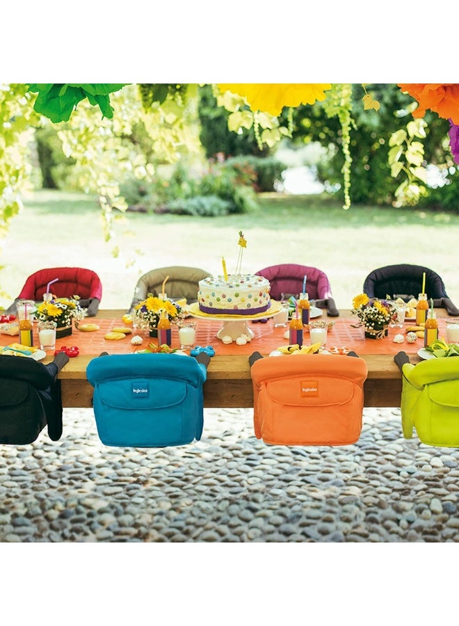 Inglesina Fast Table Chair, Orange - Portable Baby High Chair - Image 2