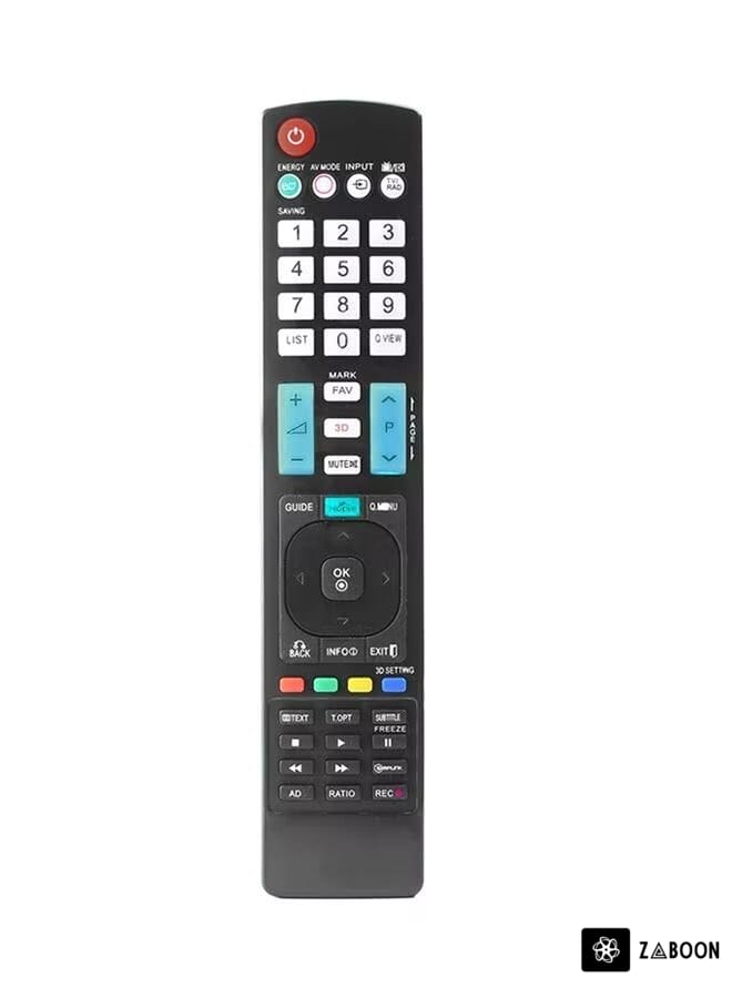 Zaboon Universal Remote Control For LG Smart TVs Black
