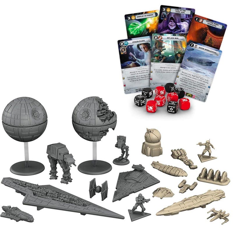 Asmodee Star Wars: Rebellion Board Game - Epic Galactic Empire vs Rebel Alliance Conflict, Tabletop Miniatures Strategy Game for Adults, Ages 14+, 2-4 Players, 3 Hour Playtime - Image 5