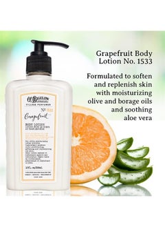 C.O. Bigelow Apothecary Duo - Grapefruit Hand Care, Hand Soap & Lotion Gift Set of Two - Skin Care for Dry Skin with Moisturizing Lotion & Liquid Hand Wash - 10fl oz Each