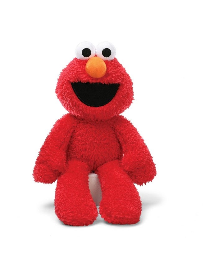 GUND دبدوب غوند إلمو من شارع السمسم، لعبة قماشية فاخرة للأطفال من عمر 1 سنة وما فوق، حمراء، 13 إنش - Image 1