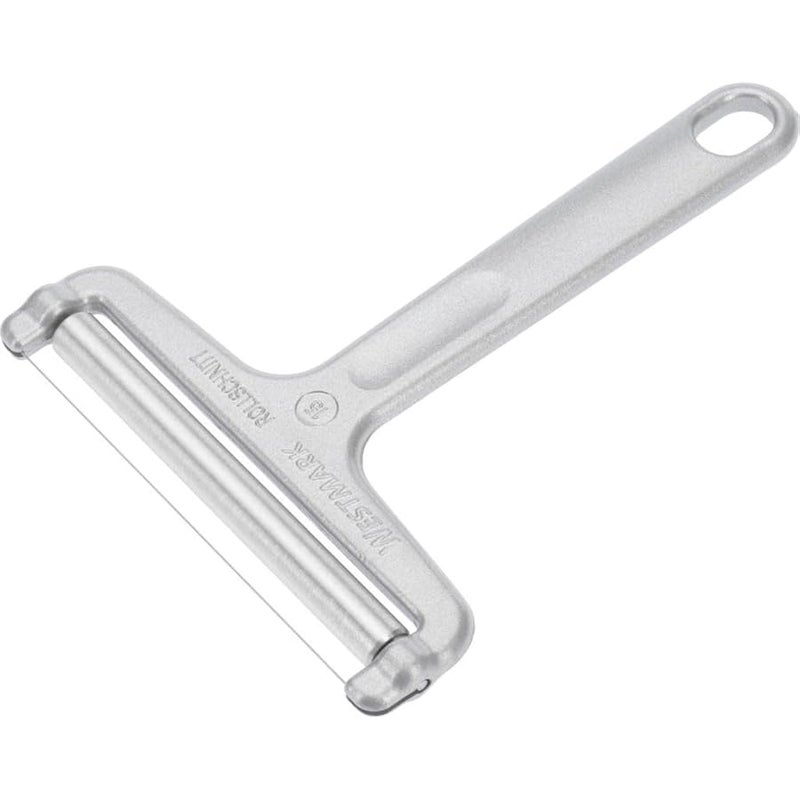 Westmark Germany Heavy Duty Stainless Steel Wire Cheese Slicer Angle Adjustable (Grey),7 x 3.9 x 0.2 - - Image 1