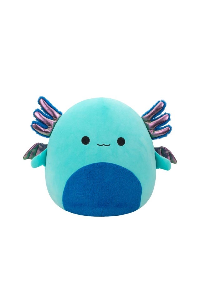 Squishmallows SQCR - Large Plush (16" Squishmallows) (Noelani - Teal Axolotl w/Wings) - Image 1