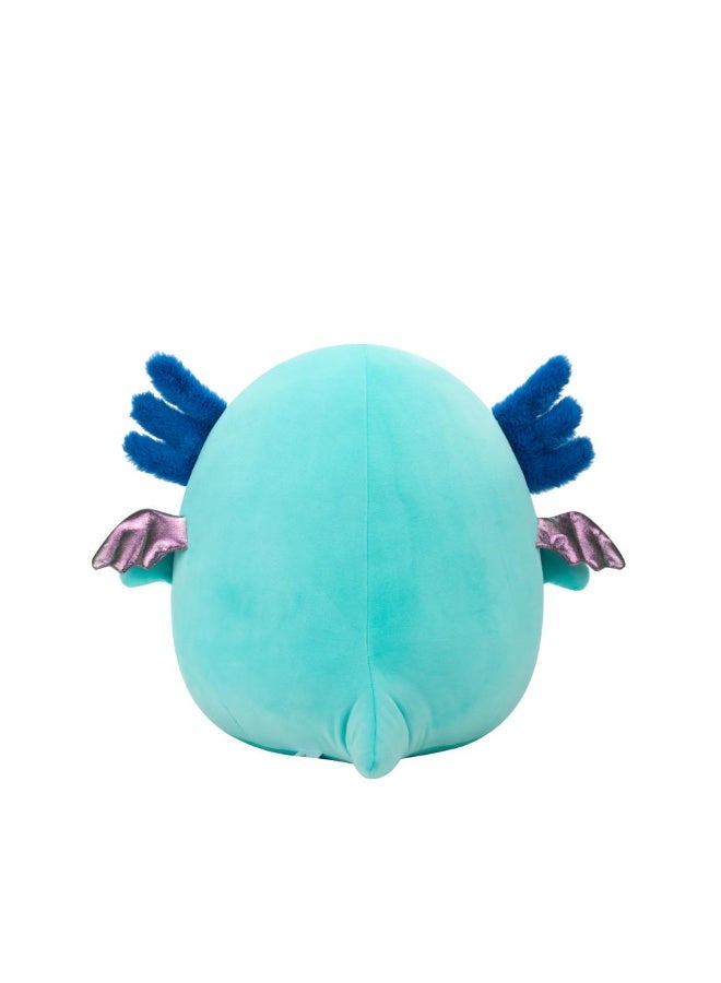 Squishmallows SQCR - Large Plush (16" Squishmallows) (Noelani - Teal Axolotl w/Wings) - Image 5