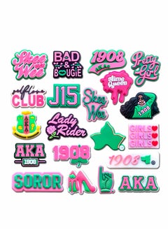 Excefore 39 Pcs Shoe Decoration Charms Fits for Shoes Bracelets Wristbands Charms Decoration for Girls Women Party Favor Gifts  - Image 1