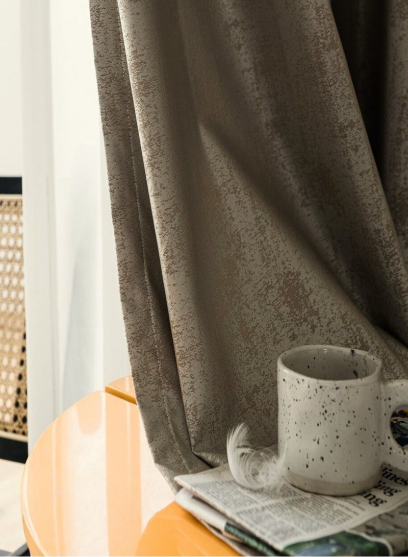 Bedroom Blackout Curtain 1 piece Insulation Noise Reduce Heat