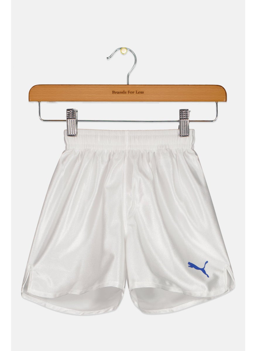 PUMA Kids Girl Sportswear Fit Training Shorts, White  - Image 1